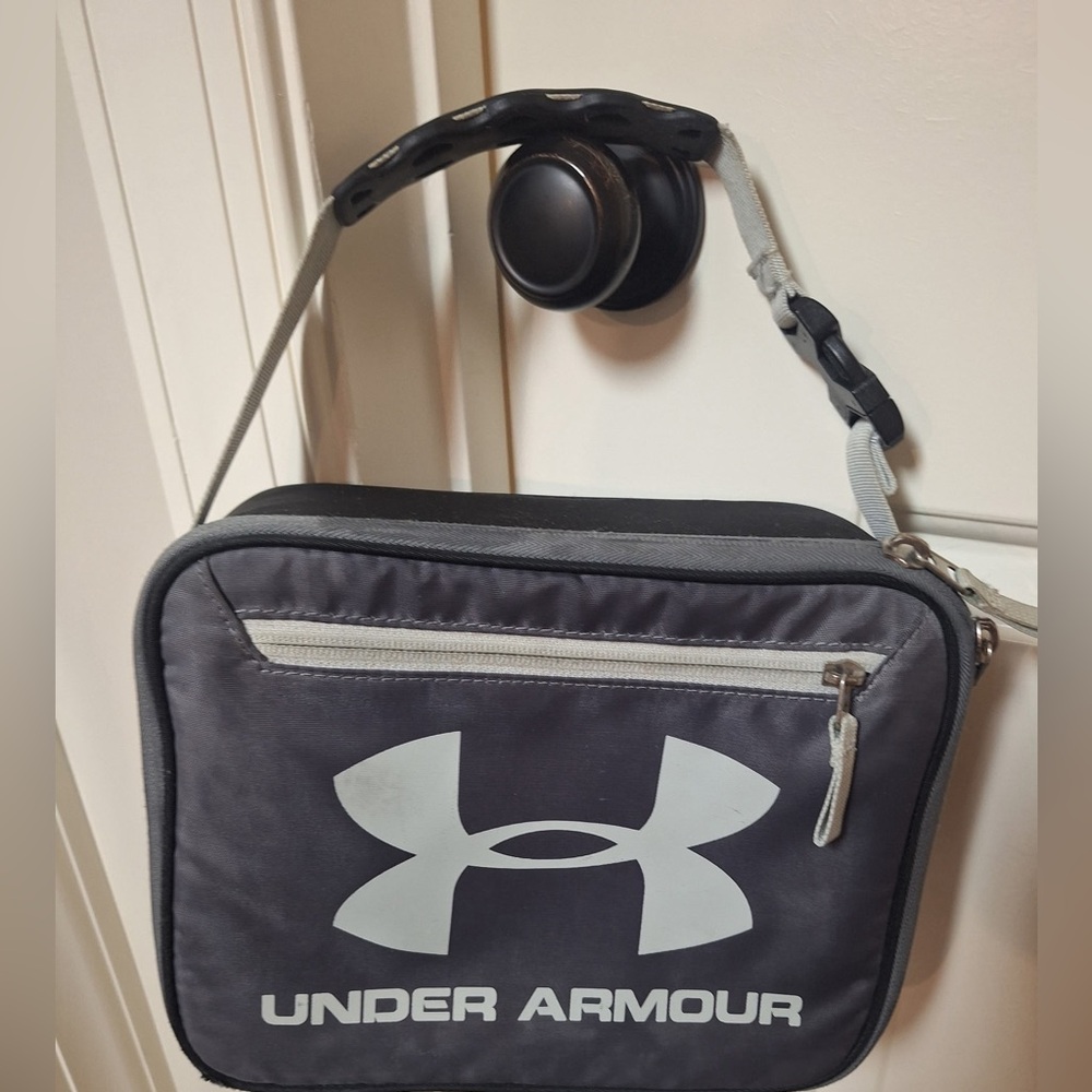 Under Armour Black and White Lunch Tote